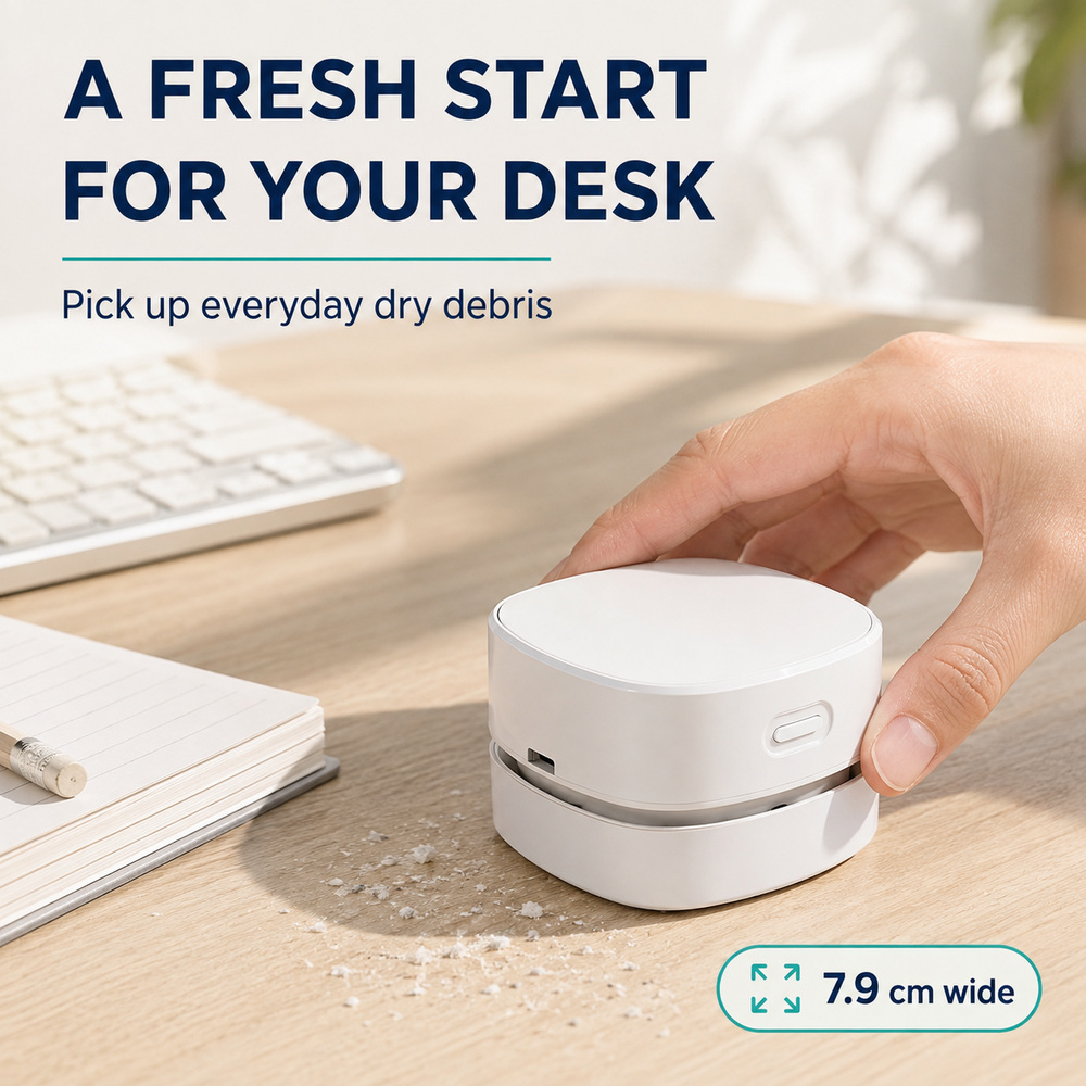 Mini Desktop Vacuum Cleaner Co - Mini Desktop Vacuum Cleaner For Eraser Dust recension och pris