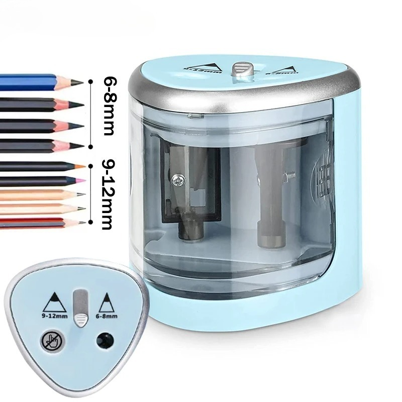 Upgraded Two-Hole Electric Pen - Electric Pencil Sharpener Usb recension och pris