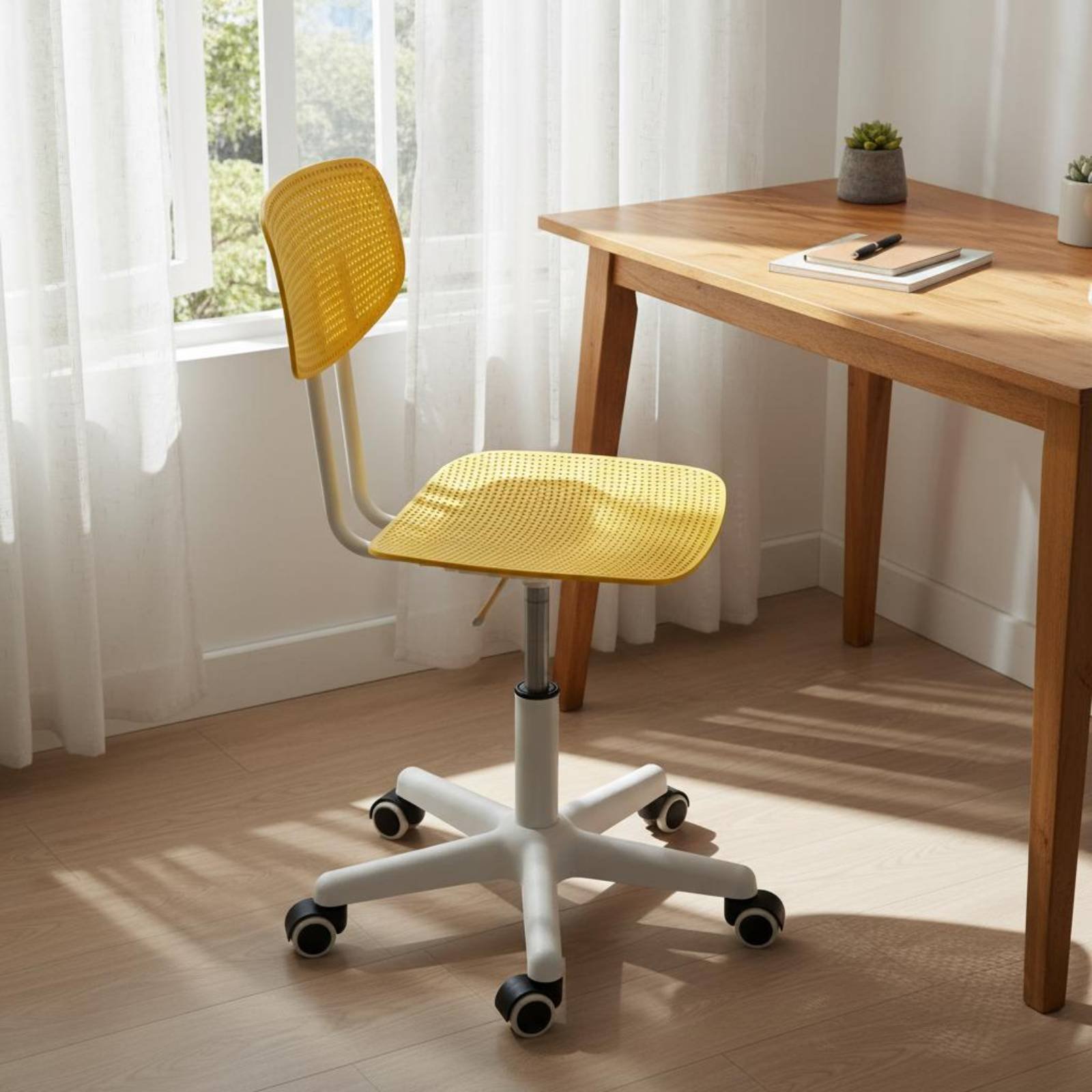 Adjustable Rolling Desk Chair  - Office Furniture recension och pris