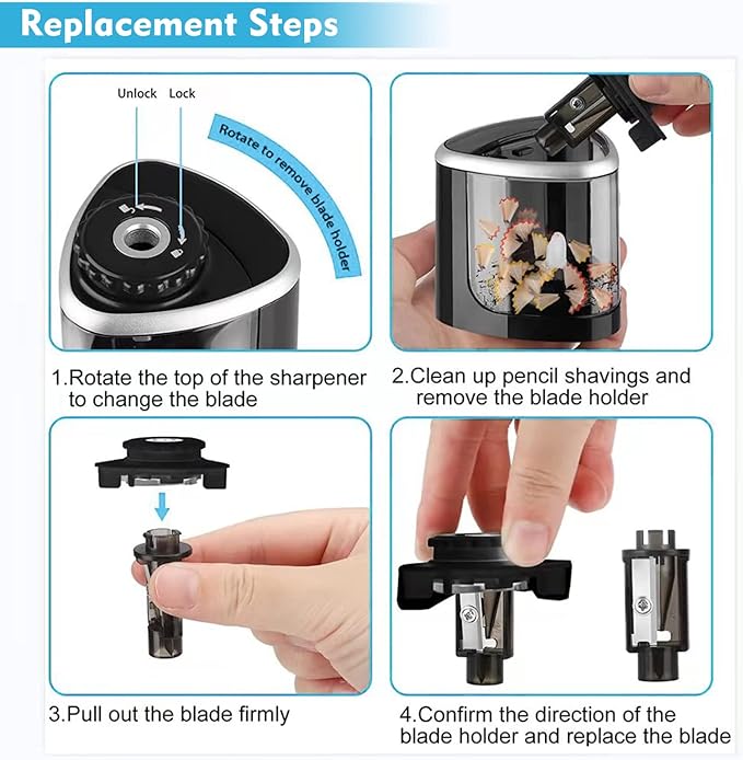 Electric Pencil Sharpener Blad - Electric Pencil Sharpener Usb recension och pris