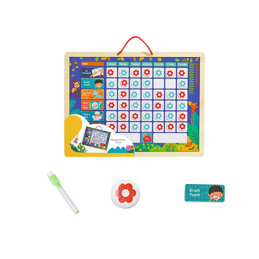 Kids Educational Magnetic Resp - Kids Magnetic Reward Chart Board recension och pris